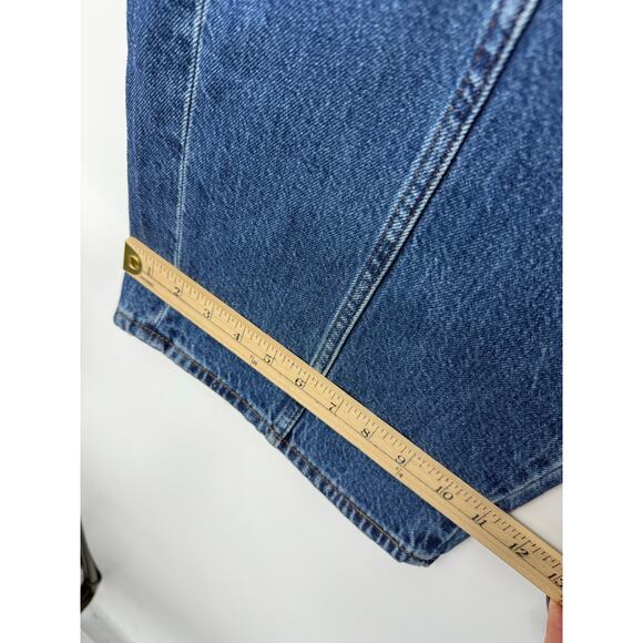 Madewell Baggy Straight Cargo Jeans Women’s 28 High Rise Utility 90s Y2K - Picture 12 of 13